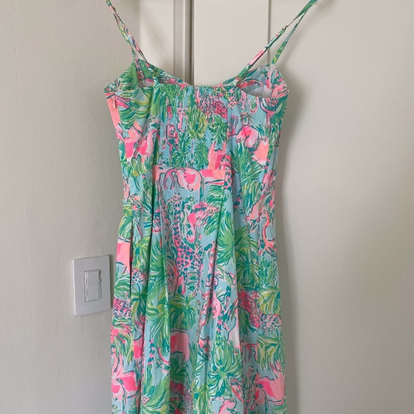 NEVER WORN Lilly Pulitzer Dress Flamingo Floridia - Picture 4 of 4